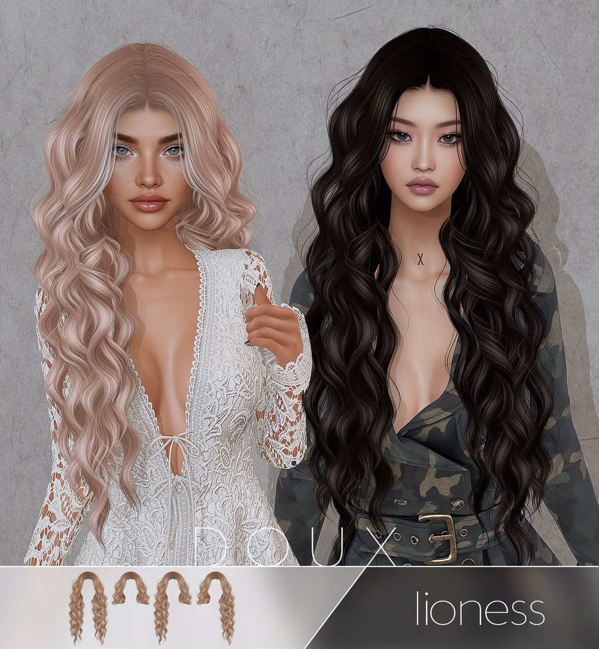Прическа Lioness Hairstyle